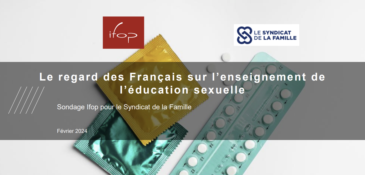 Cp Sondage Exclusif Ifop Les Fran Ais Et L Ducation Sexuelle L